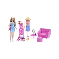 Bilde av Barbie Classics Stylist and Closet Access Leker - Figurer og dukker - Mote dukker