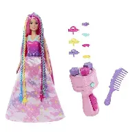Bilde av Barbie - Dreamtopia Twist n' Style Doll and Hairstyling (HNJ06) - Leker