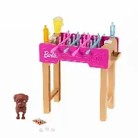 Bilde av Barbie - Football Table and Pet Mini Playset (GRG77) - Leker