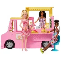Bilde av Barbie Lemonade lastebil Barbie biler lekesett HPL71 Biler