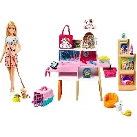 Bilde av Barbie - Pet Supply Store Doll and Playset (GRG90) - Leker