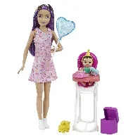 Bilde av Barbie - Skipper Babysitters Doll and Playset - Feeding Chair 1 (GRP40) - Leker