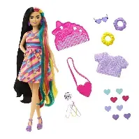 Bilde av Barbie - Totally Hair - Heart-Themed Doll (HCM90) - Leker