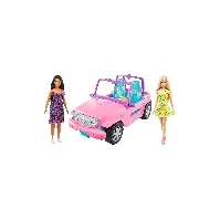 Bilde av Barbie - Vehicle and 2 Dolls (GVK02) - Leker