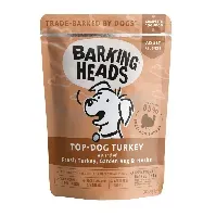 Bilde av Barking Heads Top Dog Turkey 300 g Hund - Hundemat - Våtfôr