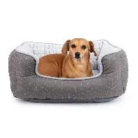 Bilde av Basic Comfy Seng Grå (XL) Hund - Hundesenger - Senger & Madrasser