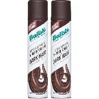 Bilde av Batiste Dry Shampoo Dark & Deep Brown Duo 2 x Dry Shampoo 200ml Hårpleie - Pakkedeals