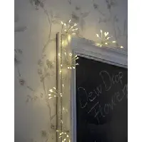 Bilde av Batteridreven LED Lysslynge Dew drop Flower 140 cm Strikking, pynt, garn og strikkeoppskrifter