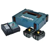Bilde av Batteripakke 2stk BL1840B 4,0Ah + DC18RC El-verktøy - Batterier og ladere - Batterier for Prof