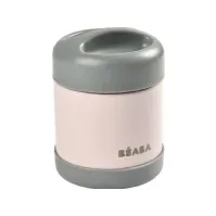 Bilde av Beaba Thermo matbeholder, 300 ml, farge: mørk grå/lys rosa N - A