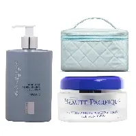 Bilde av Beauté Pacifique - Enriched Moisturizing Creme 50 ml + Body Lotion for Dry Skin + Gillian Jones - Beauty Box Blue - Skjønnhet