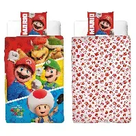 Bilde av Bed Linen - Adult Size 140 x 200 cm - Super Mario (SMM003) - Baby og barn