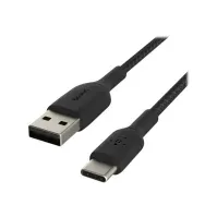 Bilde av Belkin BOOST CHARGE - USB-kabel - 24 pin USB-C (hann) til USB (hann) - 1 m - svart PC tilbehør - Belkin Tilbehør - Belkin Kabler for datamaskiner