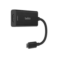 Bilde av Belkin Connect - Video adapter - 24 pin USB-C hann til HDMI hunn - svart - 8K 60Hz støtte, 4K 144Hz støtte PC tilbehør - Kabler og adaptere - Adaptere