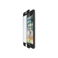 Bilde av Belkin ScreenForce TemperedCurve - Skjermbeskyttelse for mobiltelefon - glass - 5.5 - rammefarge svart - for Apple iPhone 6, 6s, 7, 8 PC & Nettbrett - Nettbrett tilbehør - Deksel & vesker