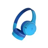 Bilde av Belkin SoundForm Mini - Hodetelefoner med mikrofon - on-ear - kablet - 3,5 mm jakk - blå TV, Lyd & Bilde - Hodetelefoner & Mikrofoner