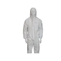 Bilde av Beskyttelsesdragt OX-ON, hvid, størrelse medium Klær og beskyttelse - Arbeidsklær - Engangsklær