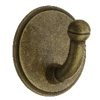 Bilde av Beslagsboden Enkel Krok 1120 Selvklebende Antikk Messing Knagger