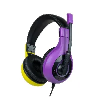 Bilde av BigBen Interactive Stereo Gaming Headset V1 - Purple + Yellow (Switch) - Videospill og konsoller