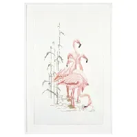 Bilde av Bilde Flamingoer Strikking, pynt, garn og strikkeoppskrifter