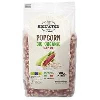 Bilde av Biofactor Økologisk popcorn 500g, røde Popkorn
