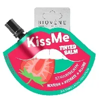 Bilde av Biovène Kiss Me Strawberry Tinted Lip Balm 8ml Hudpleie - Ansikt - Lepper - Leppepomade
