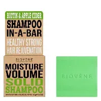 Bilde av Biovène Hair Care Shampoo Bar Moisture Volume Biotin & Apple Cide Hårpleie - Shampoo