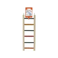 Bilde av Birrdeeez Budgie Ladder 6 step All Wood 1 st Kjæledyr - Fugl - Annet tilbehør