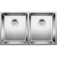 Bilde av Blanco Andano 340/340-U kjøkkenvask, 74,5x44 cm, rustfritt stål Kjøkken > Kjøkkenvasken