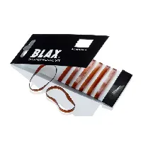 Bilde av Blax Snag Free Hair Elastics Brown 8pcs Hårpleie - Hårpynt og tilbehør - Tilbehør