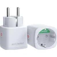 Bilde av Blitzwolf Smart WiFi-kontakt Blitzwolf BW-SHP13, 3680W Ventilasjon & Klima - Oppvarming - Varmekontroll og termostater