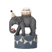 Bilde av Bloomingville MINI - Elephant Flor Candlestick - Grey (82054474) - Hjemme og kjøkken