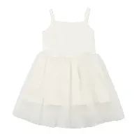 Bilde av Bob &amp; Blossom Kjole Bunnytail White - Babyklær