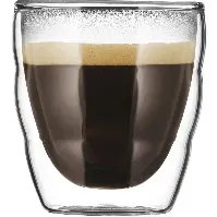 Bilde av Bodum PILATUS Dobbeltvegget espressoglass - 2 stk. Espresso glass