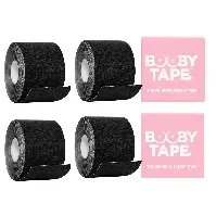 Bilde av Booby Tape - 4 x Black - Skjønnhet