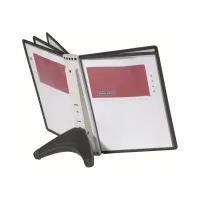 Bilde av Bordstander Durable Sherpa SOHO - inkl. 5 stk. A4-lommer sort Arkivering - Presentasjonsmapper & omslag - Dokument presentasjoner & tilbehør
