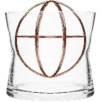 Bilde av Born in Sweden Sphere vase, large, rustfritt stål, kobberbelagt Vase