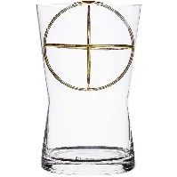 Bilde av Born in Sweden Sphere vase, medium, rustfritt stål, gullbelagt Vase
