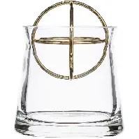 Bilde av Born in Sweden Sphere vase, small, gullbelagt rustfritt stål Vase