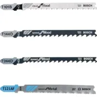 Bilde av Bosch 2 607 010 904, Jigsaw blade, Metall, Tre, 40 stykker El-verktøy - Sagblader - Bajonettsagblad