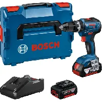 Bilde av Bosch slagbormaskin GSB 18V-55, 2 x 18 V/4,0 Ah, L-Boxx Backuptype - Værktøj