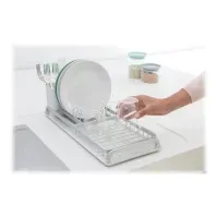 Bilde av Brabantia Sink Side - Dish rack - 46.3 x 20 x 12.6 cm - lysegrå Kjøkkenutstyr - Husholdningstilbehør - Oppvask