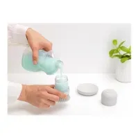 Bilde av Brabantia - Soap dispensing dish brush - polyester - lysegrå Kjøkkenapparater - Kjøkkenmaskiner
