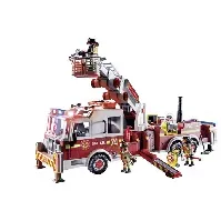 Bilde av Brannbil: amerikansk tårnstige Playmobil City Action 70935 Byggesett