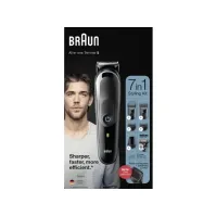 Bilde av Braun All-in-one MGK5345, Vaskbar, Batteri, Sort, Blå Hårpleie - Skjegg/hårtrimmer - Skjeggtrimmer