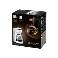 Bilde av Braun CaféHouse KF 520/1 PurAroma - Kaffemaskin - 10 kopper - hvit Kjøkkenapparater - Kaffe - Kaffemaskiner