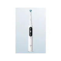 Bilde av Braun Oral-B iO Series 7 med 2 børstehoder og reiseveske, hvit alabast Helse - Tannhelse - Elektrisk tannbørste