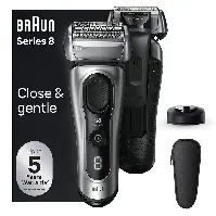 Bilde av Braun Series 8 Electric Shaver Wet & Dry 8517s Silver Mann - Barbering - Skjeggtrimmer og barbermaskin