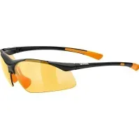 Bilde av Briller Uvex Sportstyle 223 sort oransje Sykling - Klær - Sykkelbriller