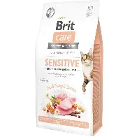 Bilde av Brit Care Cat Grain Free Sensitive Healthy Digestion & Delicate Taste (2 kg) Katt - Kattemat - Spesialfôr - Kattemat for følsom mage